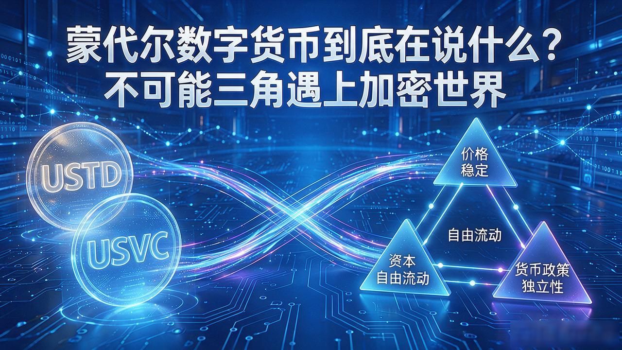 蒙代尔数字货币到底在说什么？不可能三角遇上加密世界