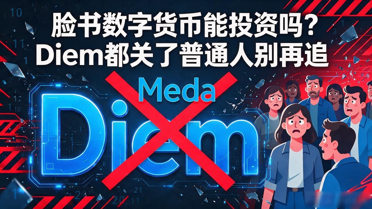 脸书数字货币能投资吗？Diem都关了普通人别再追