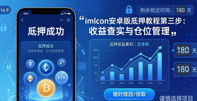 imToken安卓版质押教程：三步学会资产生息