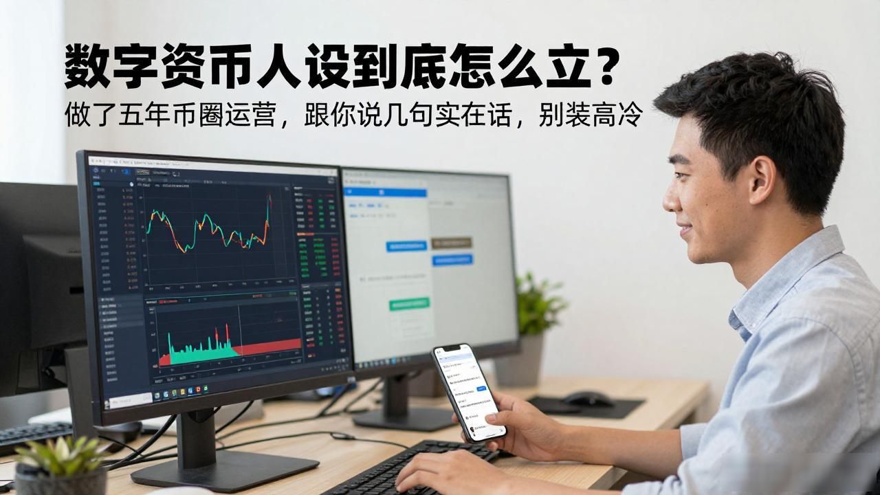 数字货币人设到底怎么立？做了五年币圈运营，跟你说几句实在话