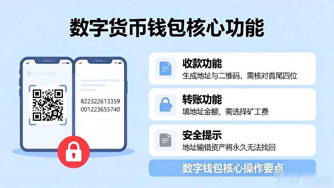 数字货币钱包界面长啥样？一图看懂