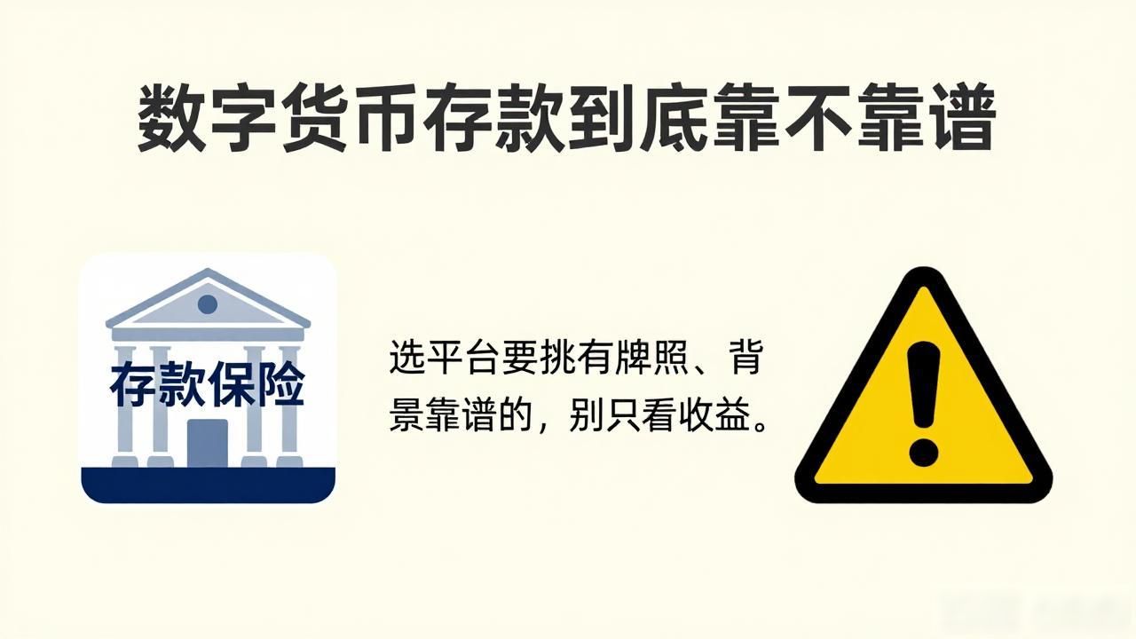 数字货币存款到底靠不靠谱
