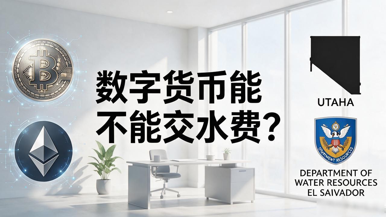 数字货币能不能交水费？别白跑一趟，看这几种情况就行