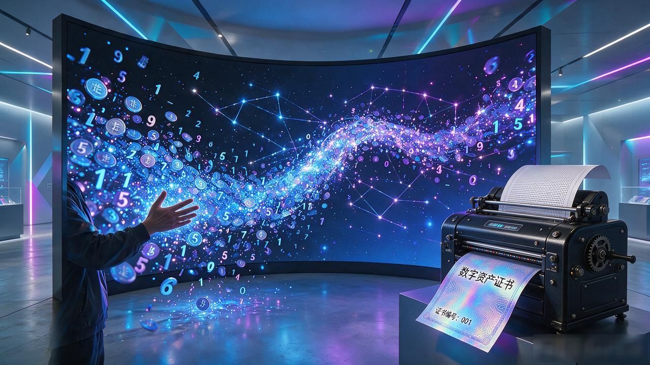 数字货币展馆图片展示｜布展细节全记录，一张图胜过十段文字