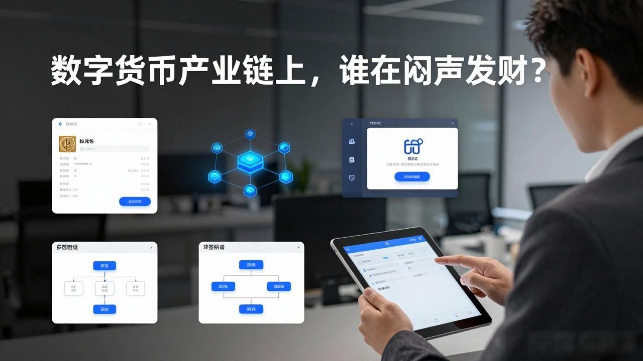 数字货币产业链上，谁在闷声发财？